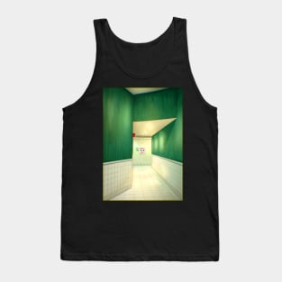 Liminal Space Hallway "Surveillance" Tank Top